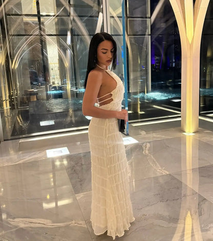 Robe Maxi Dos Nu — Col Licou