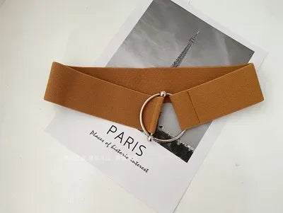 Ceinture Élastique — Boucle Ronde