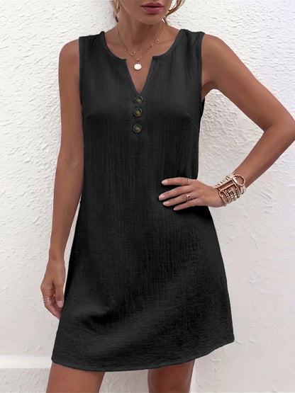 Robe Alba — Sans Manches, Grande Taille