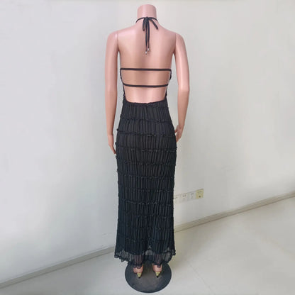 Robe Maxi Dos Nu — Col Licou