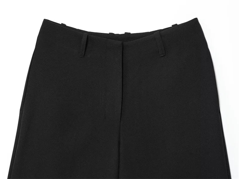 Short Alba — Noir Coupe Courte