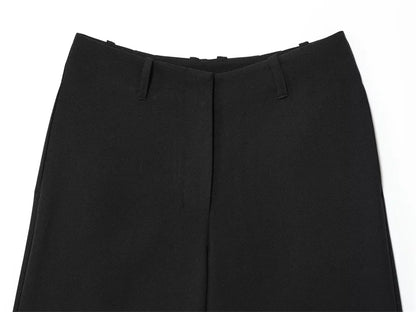 Short Alba — Noir Coupe Courte