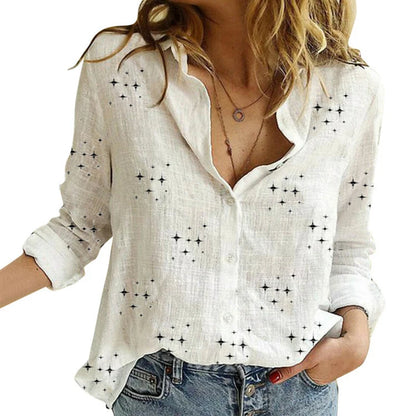 Chemise Clara — Lin et Coton à Manches Longues