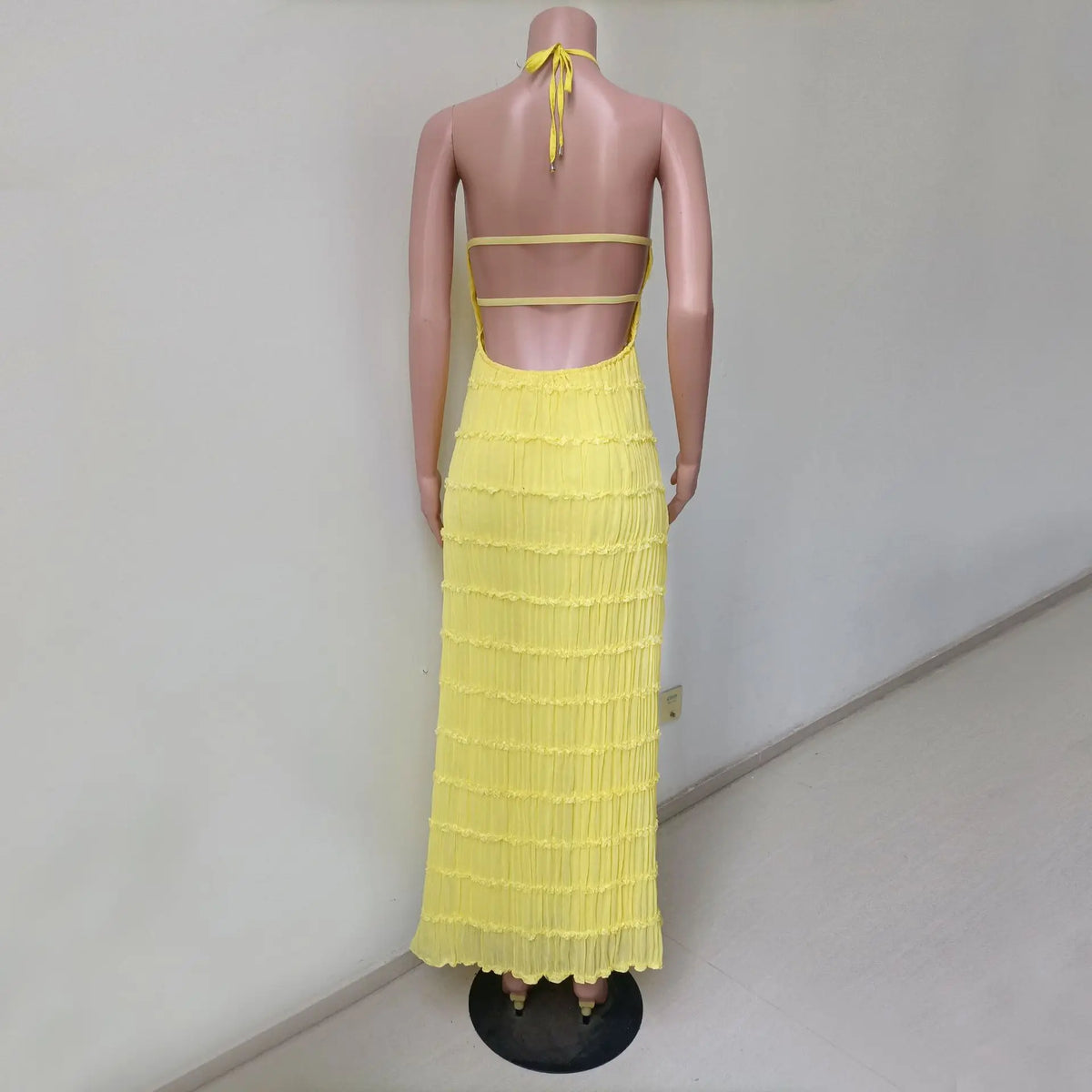 Robe Maxi Dos Nu — Col Licou