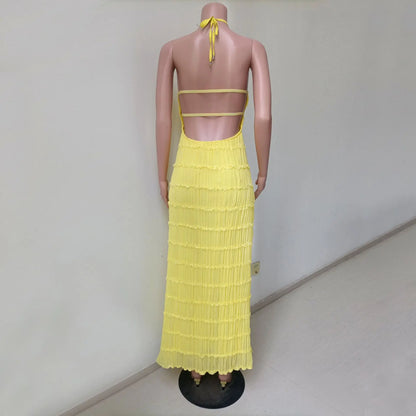 Robe Maxi Dos Nu — Col Licou