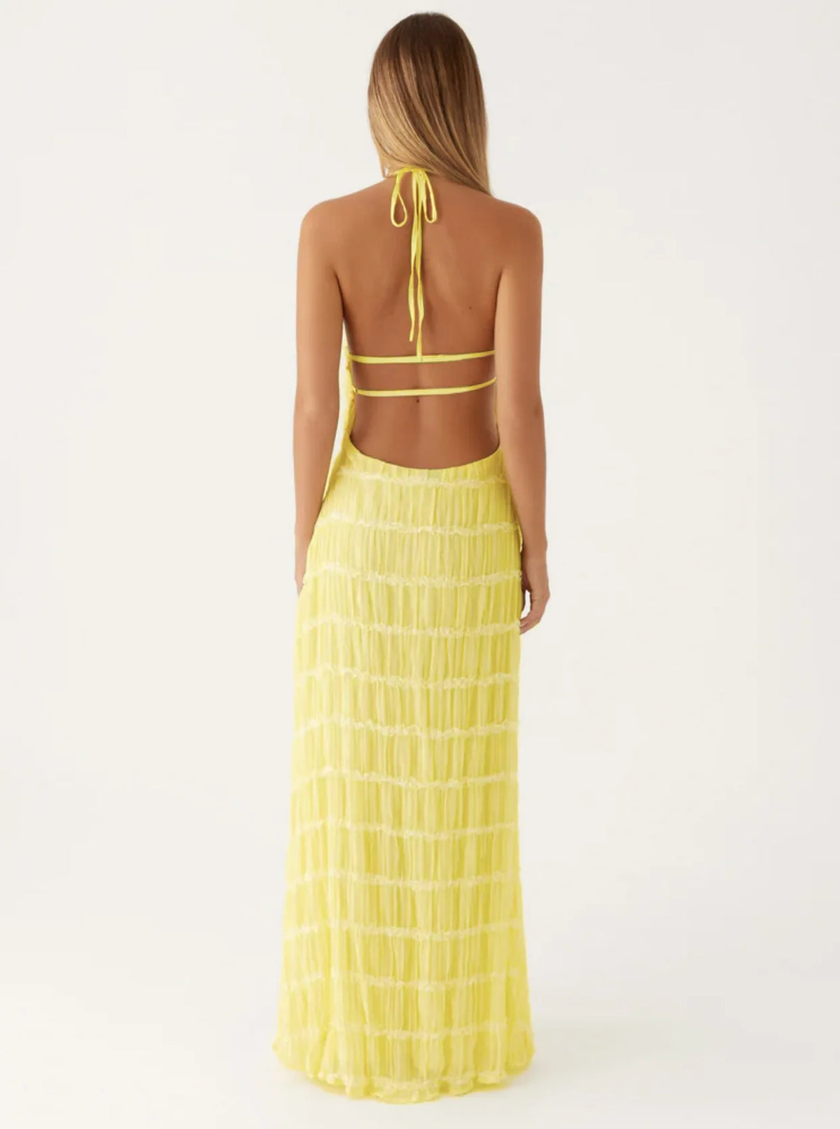 Robe Maxi Dos Nu — Col Licou