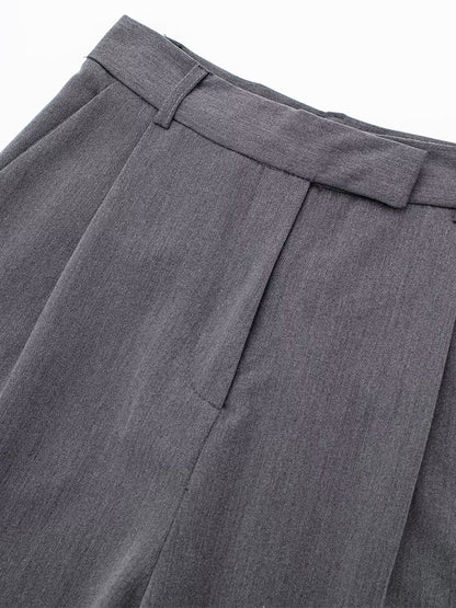 Pantalon Roma — Droit Taille Haute