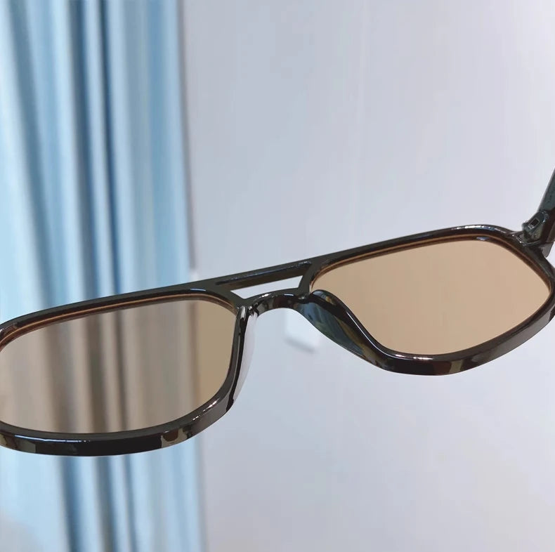 Lunettes de Soleil Carrées — Couleurs Pastel
