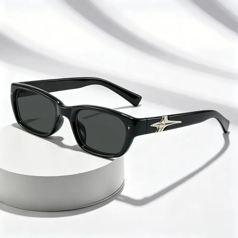 Lunettes de Soleil Carrées — Style Y2K