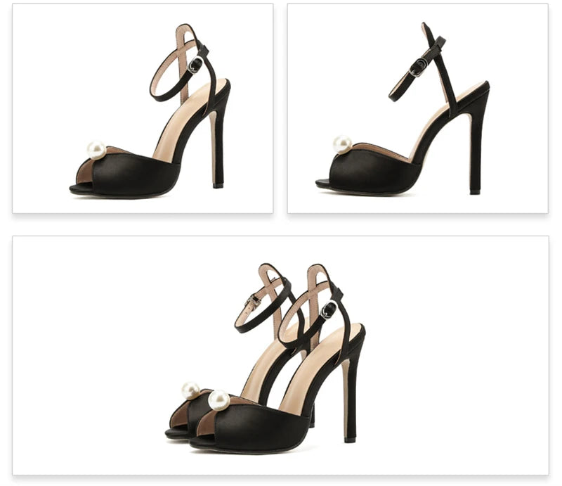 Sandales Perla — Talon Fin