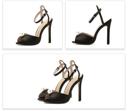 Sandales Perla — Talon Fin