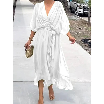 Robe Boho — Manches Chauve-Souris