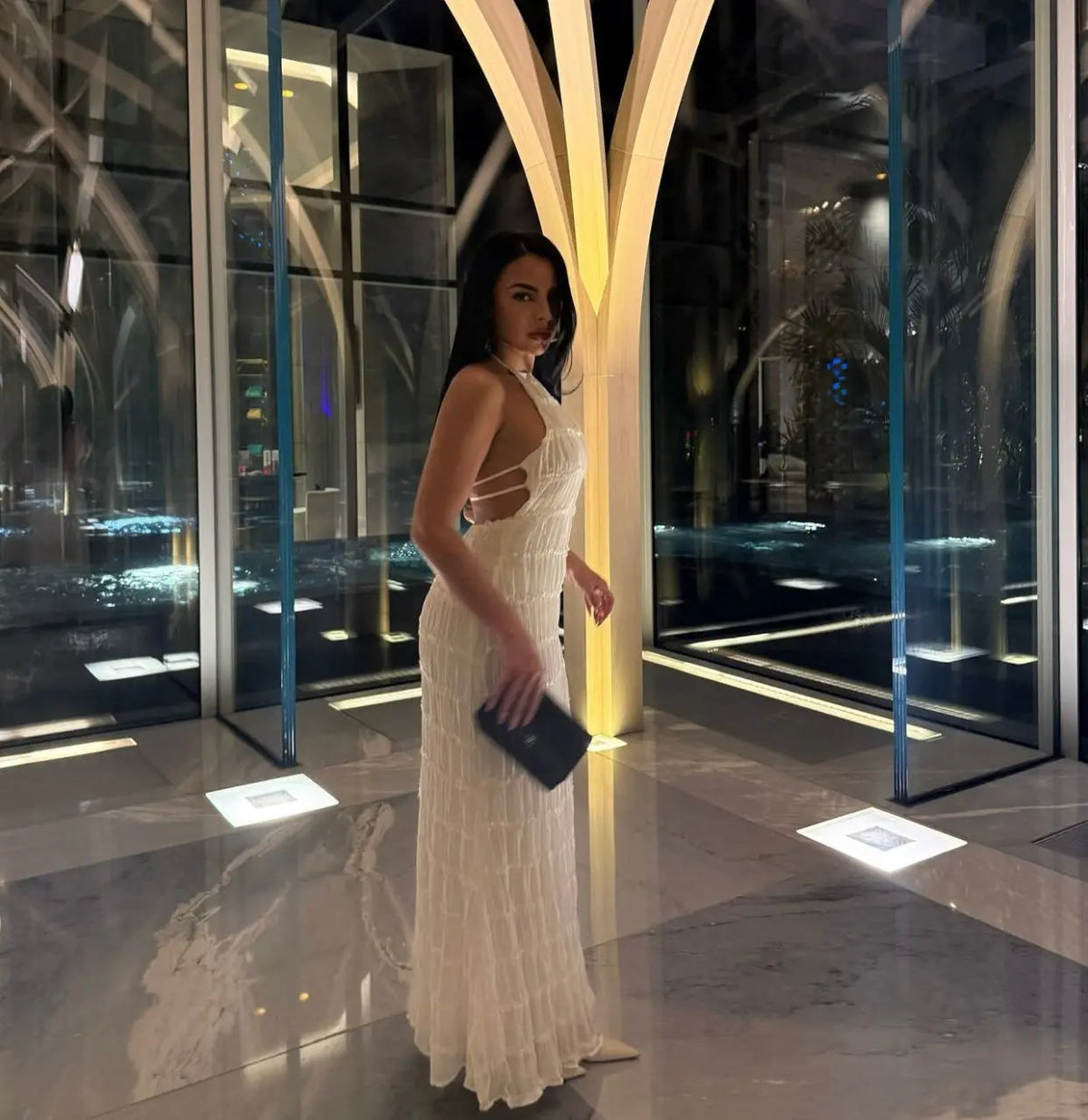 Robe Maxi Dos Nu — Col Licou