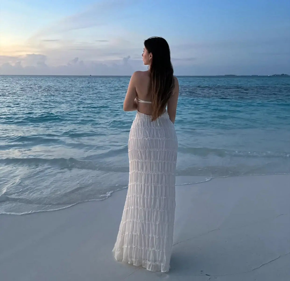 Robe Maxi Dos Nu — Col Licou