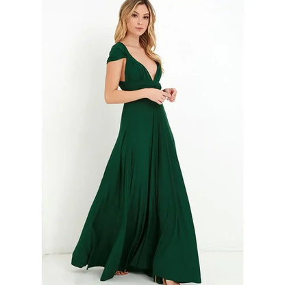 Robe Maxi Polyvalente — Col V