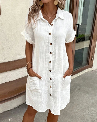 Robe Mini Vintage — Manches 3/4
