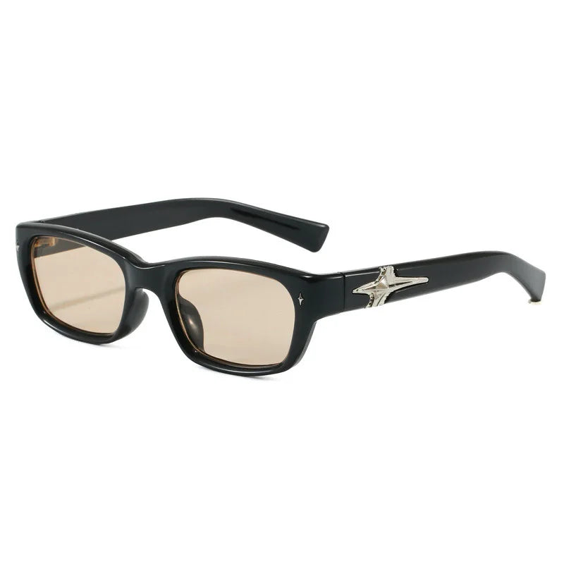 Lunettes de Soleil Carrées — Style Y2K