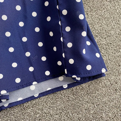Combinaison Fluide à Pois — Col V
