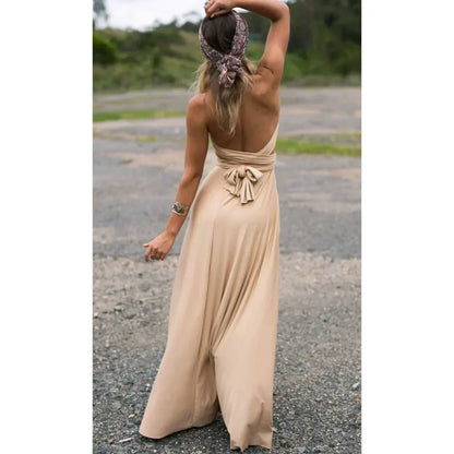 Robe Maxi Polyvalente — Col V