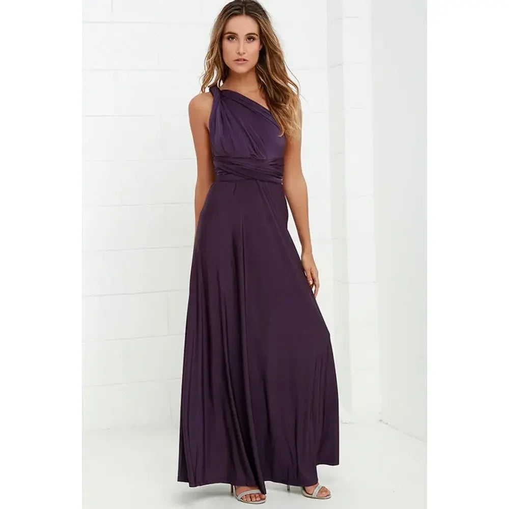 Robe Maxi Polyvalente — Col V