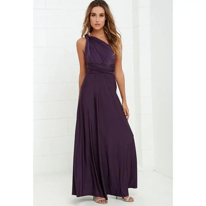 Robe Maxi Polyvalente — Col V