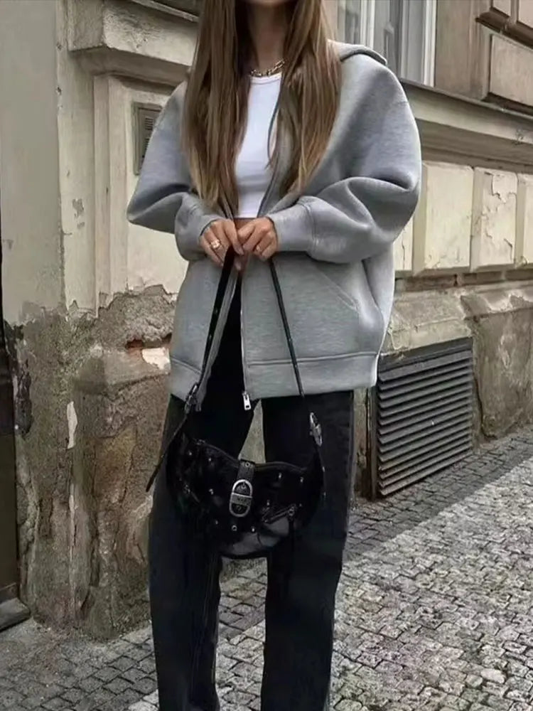 Veste Noa — Sweat Oversize à Capuche