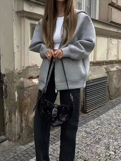 Veste Noa — Sweat Oversize à Capuche