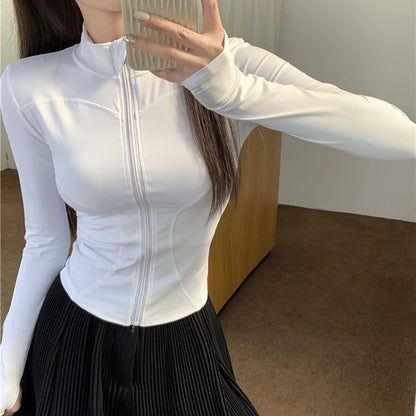 Haut Sport — Manches Longues Zippé
