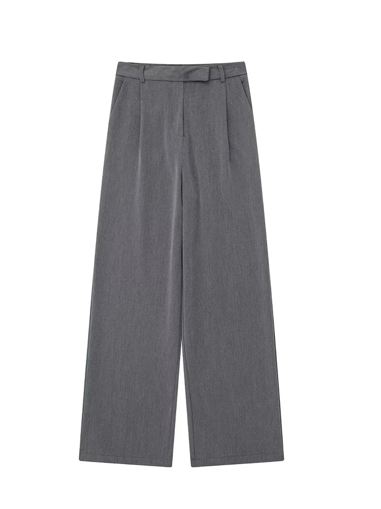 Pantalon Roma — Droit Taille Haute