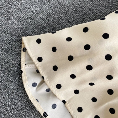 Combinaison Fluide à Pois — Col V