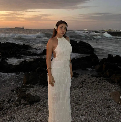 Robe Maxi Dos Nu — Col Licou