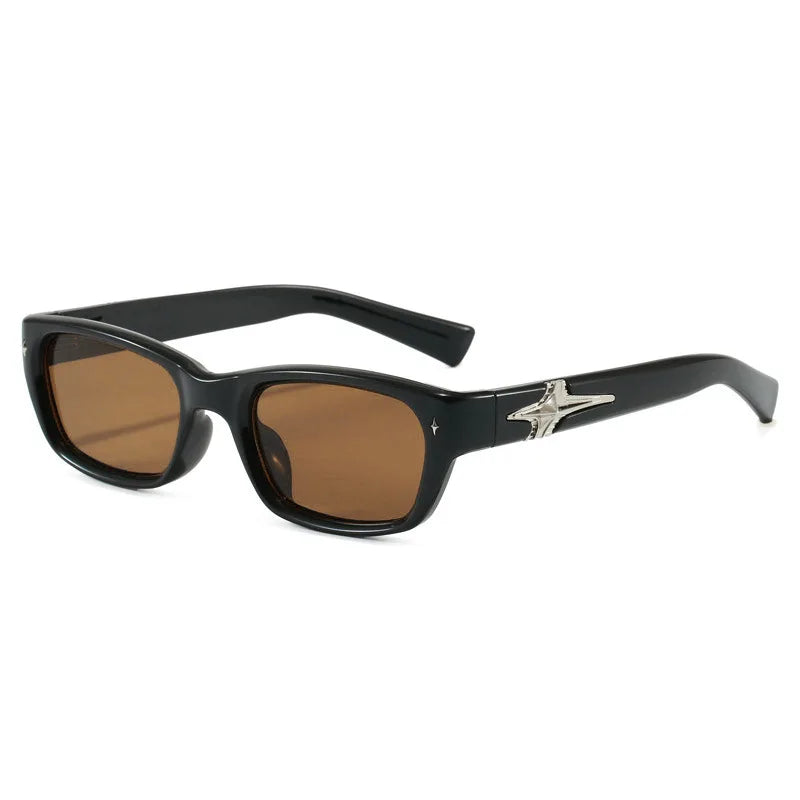 Lunettes de Soleil Carrées — Style Y2K