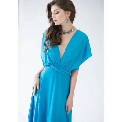 Robe Maxi Polyvalente — Col V