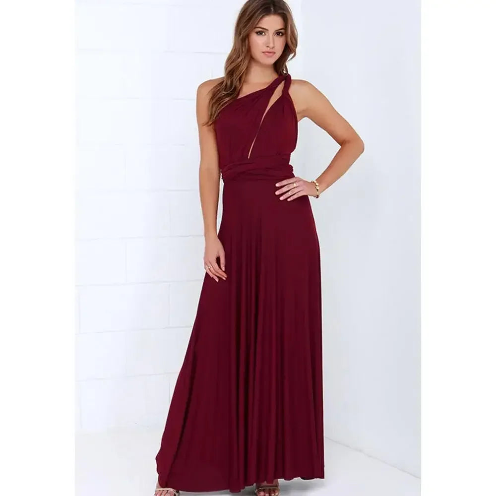 Robe Maxi Polyvalente — Col V