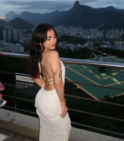 Robe Maxi Dos Nu — Col Licou