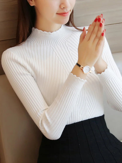 Pull Elisa — Maille à Col Montant