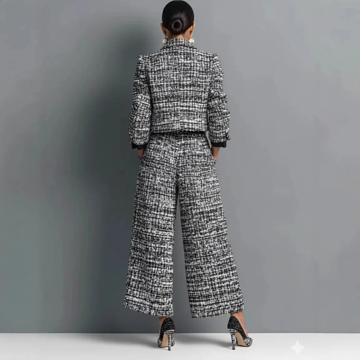 Ensemble Lucía — Veste Cintrée et Pantalon Large