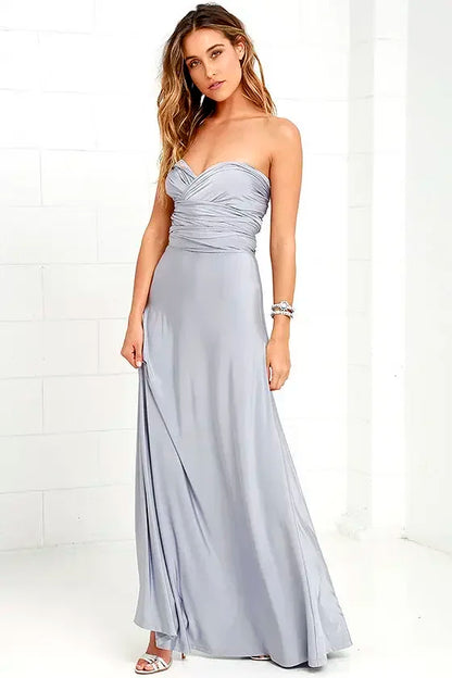 Robe Maxi Polyvalente — Col V