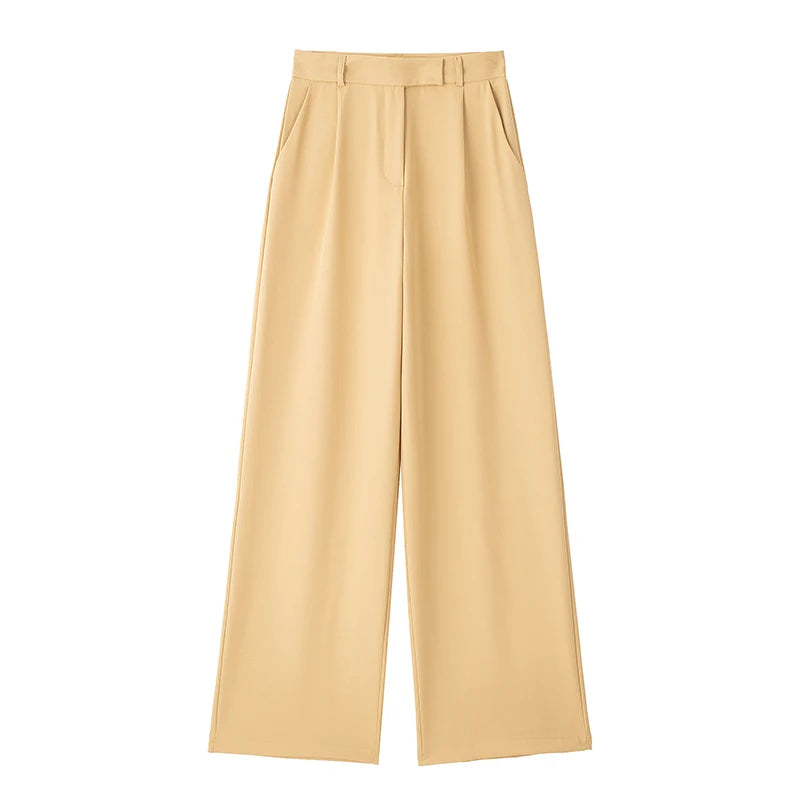 Pantalon Roma — Droit Taille Haute
