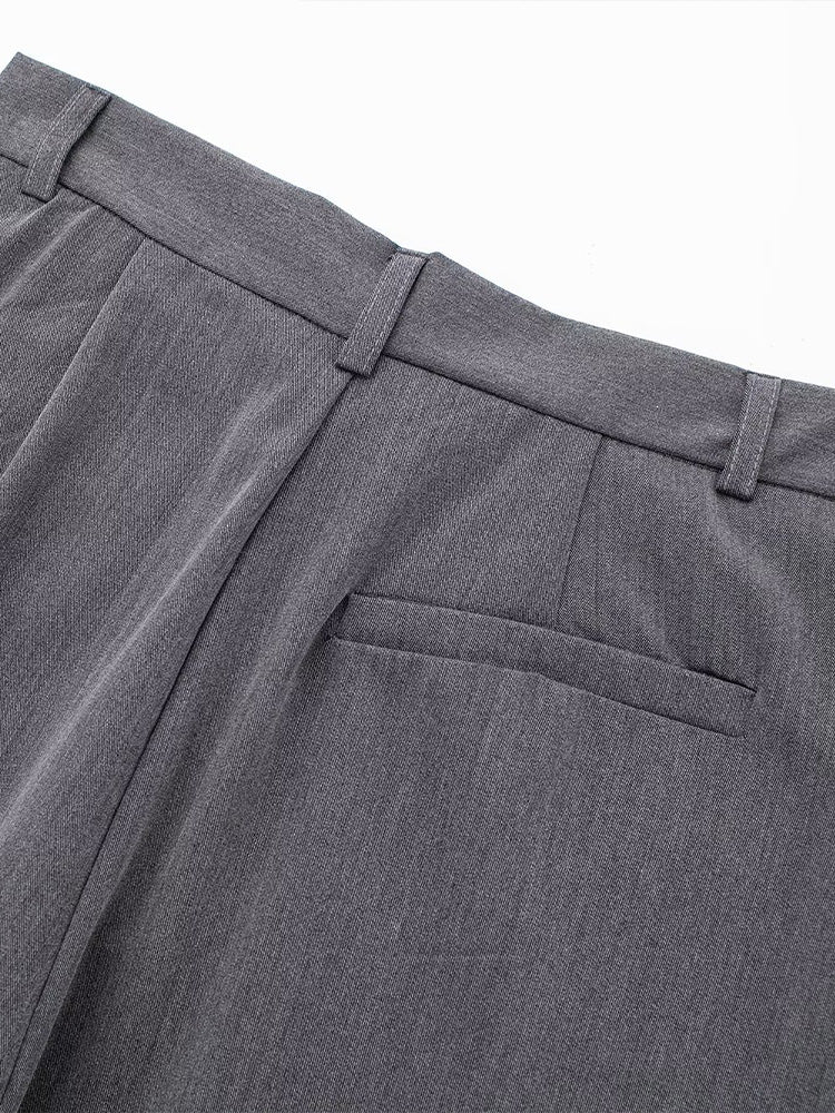 Pantalon Roma — Droit Taille Haute