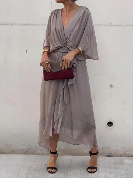 Robe Boho — Manches Chauve-Souris