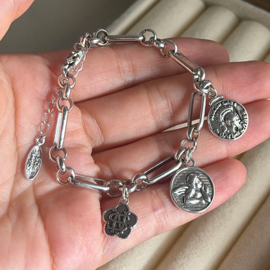 Bracelet Vintage — Argent 925
