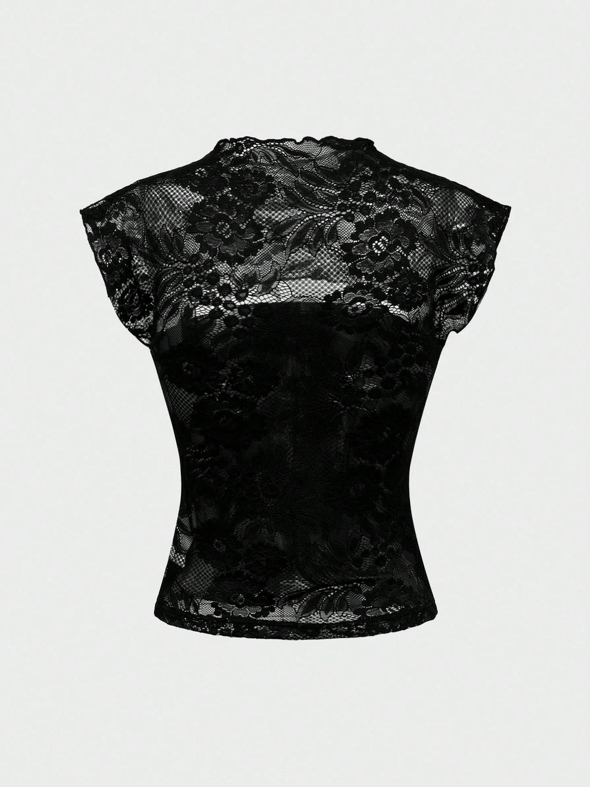 Top Bella — Dentelle et Dos Transparent