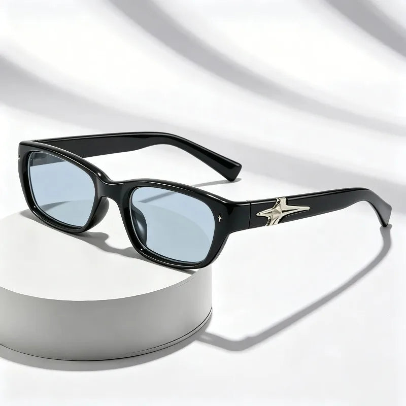 Lunettes de Soleil Carrées — Style Y2K