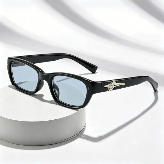 Lunettes de Soleil Carrées — Style Y2K