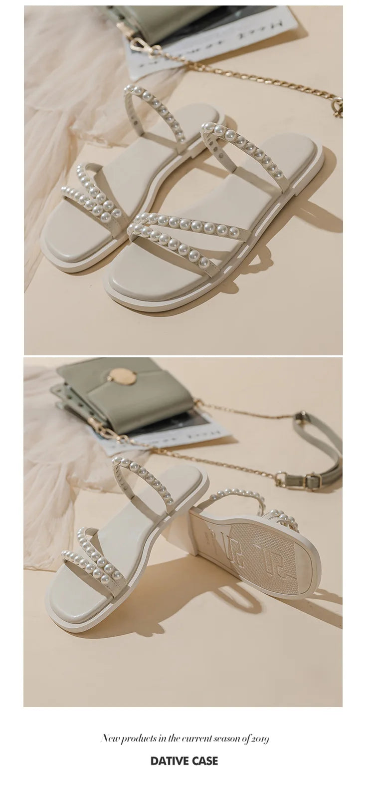 Sandales Perla — Plates et Confortables