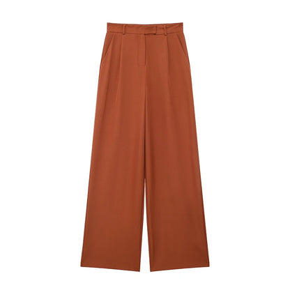 Pantalon Roma — Droit Taille Haute