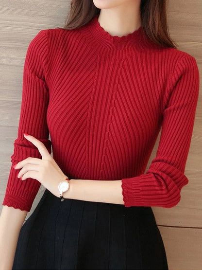 Pull Elisa — Maille à Col Montant