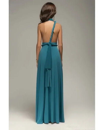 Robe Maxi Polyvalente — Col V