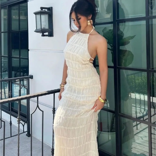 Robe Maxi Dos Nu — Col Licou